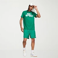 Nike Jdi Swoosh Mens Crew Neck Short Sleeve Classic Fit Graphic T-Shirt