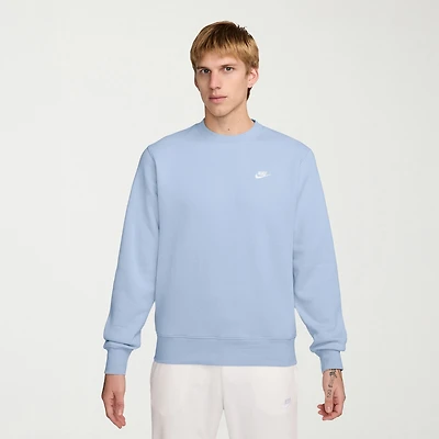 Nike Club Mens Crew Neck Long Sleeve Sweatshirt