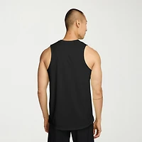 Nike Miler Uv Dri Fit Mens Crew Neck Sleeveless Active Tank Top