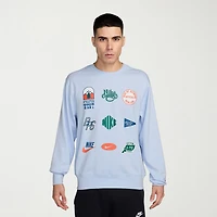 Nike Club Mens Crew Neck Long Sleeve Sweatshirt