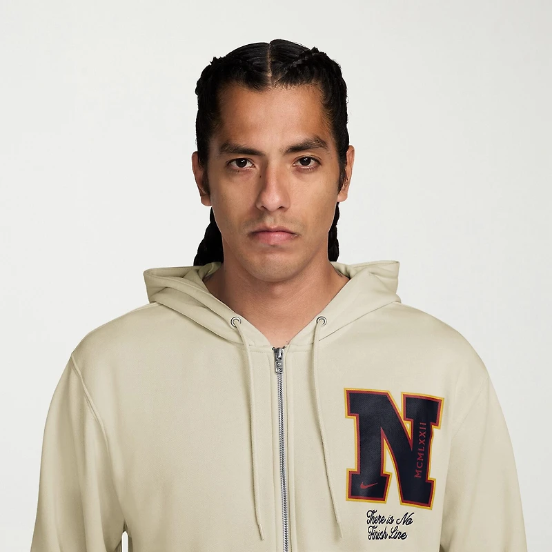 Nike Club Mens Long Sleeve Fleece Zipper Active Hoodie