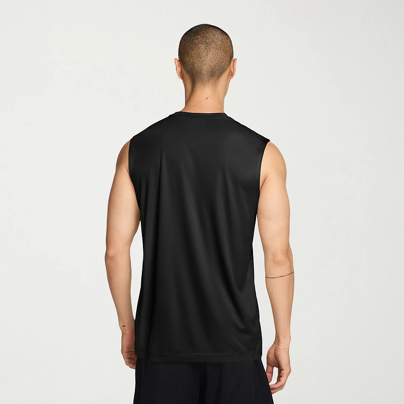Nike Dri Fit Mens Crew Neck Sleeveless Muscle T-Shirt