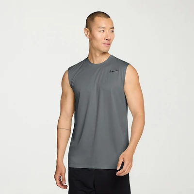 Nike Dri Fit Mens Crew Neck Sleeveless Muscle T-Shirt