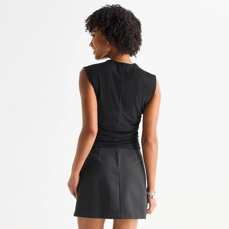 by&by Juniors Womens Sleeveless Pullover Sweater