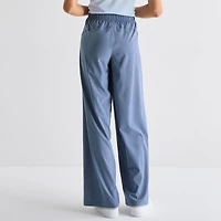 Xersion Womens Wide Leg Mid Rise Regular Fit Active Pull-On Pant