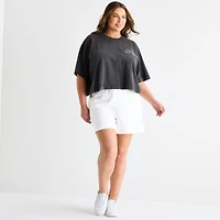 Xersion Womens Crew Neck Short Sleeve Active Plus T-Shirt