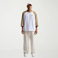 Nike Mens Crew Neck 3/4 Sleeve Active T-Shirt