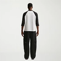 Nike Mens Crew Neck 3/4 Sleeve Active T-Shirt