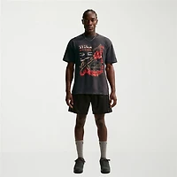 Nike Mens Crew Neck Short Sleeve Regular Fit Graphic T-Shirt