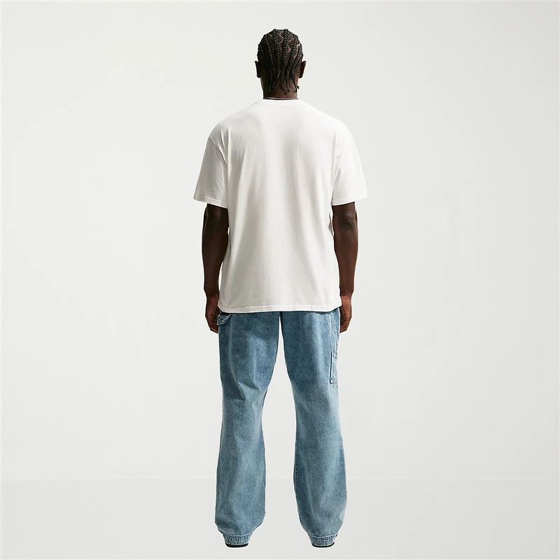 Nike Mens Crew Neck Short Sleeve Regular Fit Graphic T-Shirt