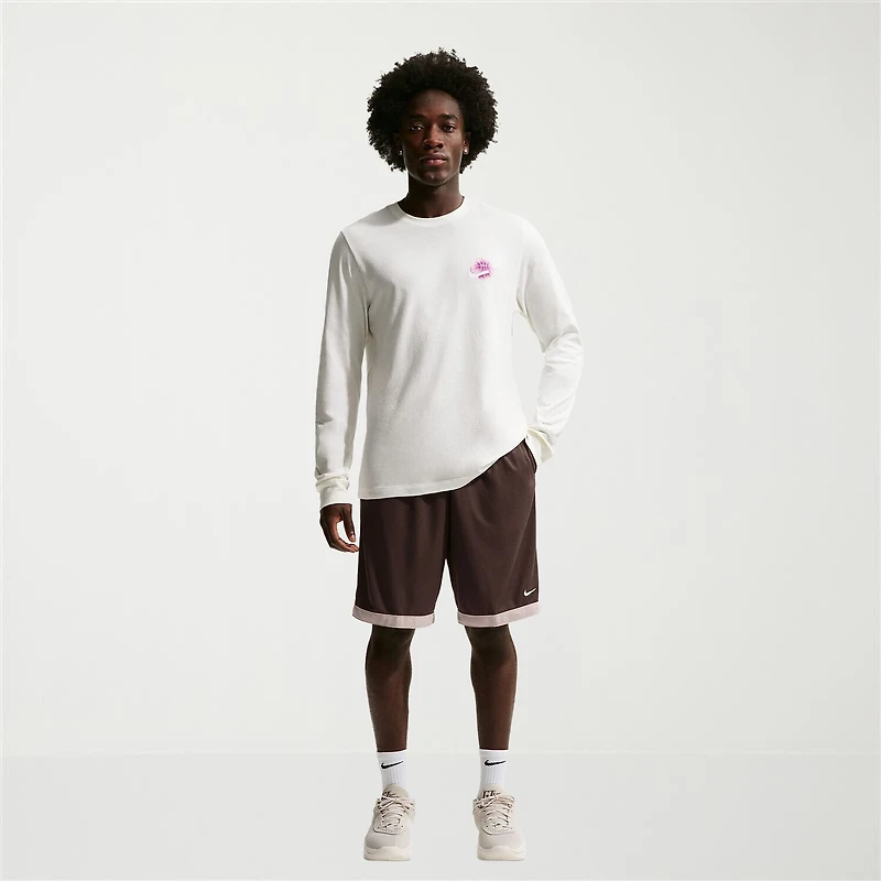 Nike Mens Mid Rise 11" Basketball Short