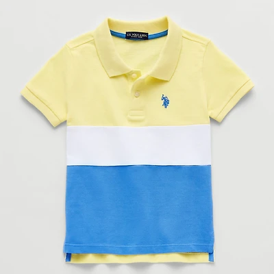 U.S. Polo Assn. Toddler Boys Short Sleeve Regular Fit Shirt
