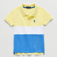 U.S. Polo Assn. Toddler Boys Short Sleeve Regular Fit Shirt