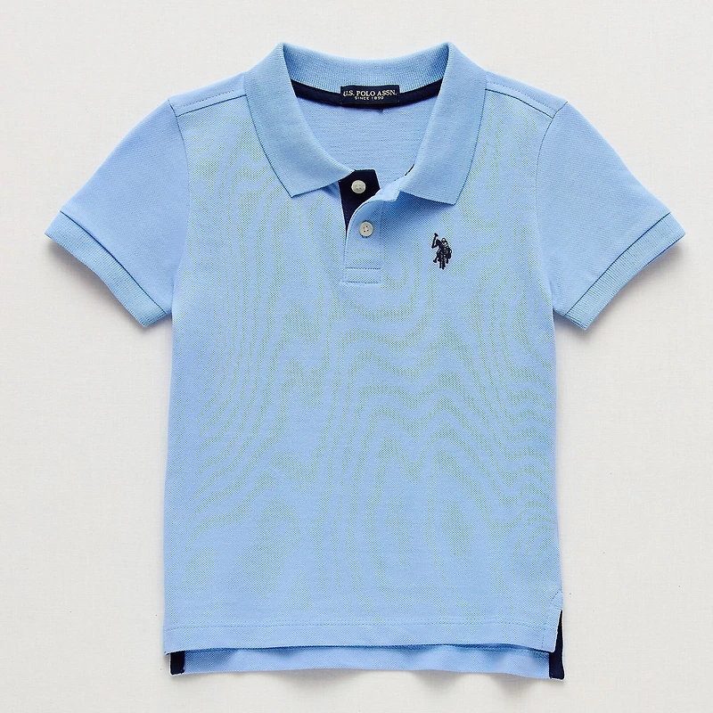 U.S. Polo Assn. Toddler Boys Short Sleeve Regular Fit Shirt