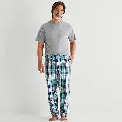 St. John's Bay Mens Crew Neck Short Sleeve Pajama Top