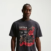 Nike Mens Crew Neck Short Sleeve Regular Fit Graphic T-Shirt