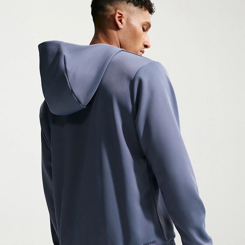 Nike Mens Long Sleeve Fleece Zipper Active Hoodie