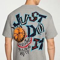 Nike Just Do It Mens Crew Neck Short Sleeve Regular Fit Graphic T-Shirt