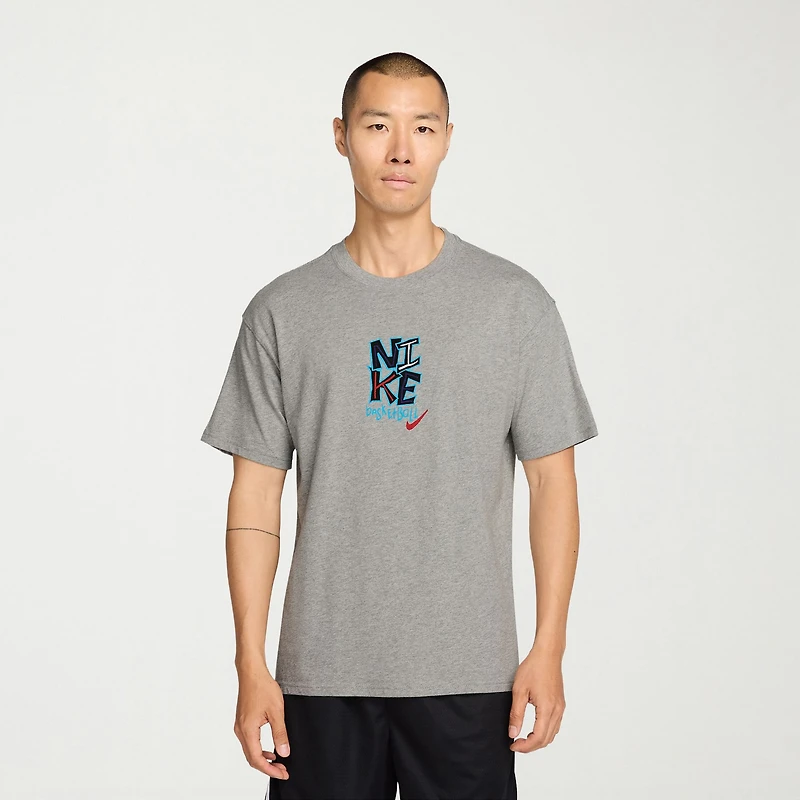 Nike Just Do It Mens Crew Neck Short Sleeve Regular Fit Graphic T-Shirt