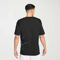Nike Mens Crew Neck Short Sleeve Regular Fit Graphic T-Shirt