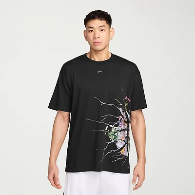 Nike Mens Crew Neck Short Sleeve Regular Fit Graphic T-Shirt