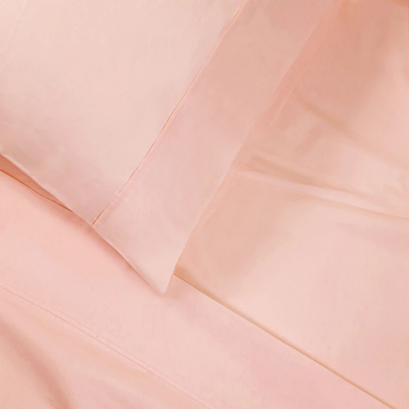 SUPERIOR® Percale Cotton Crisp Cool Breathable 300tc Deep Pocket Sheet Set