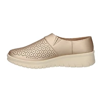 Easy Street Aretha Womens Round Closed Toe Mules