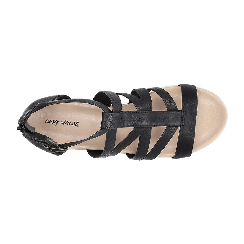 Easy Street Womens Vila Wedge Sandals