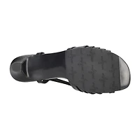 Easy Street Womens Delite Heeled Sandals