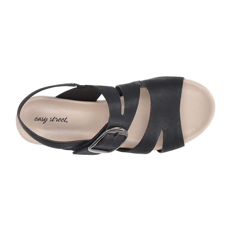 Easy Street Womens Daydream Wedge Sandals