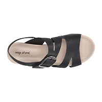 Easy Street Womens Daydream Wedge Sandals