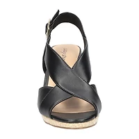 Easy Street Womens Christy Heeled Sandals