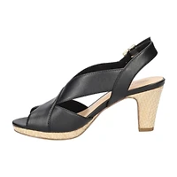 Easy Street Womens Christy Heeled Sandals