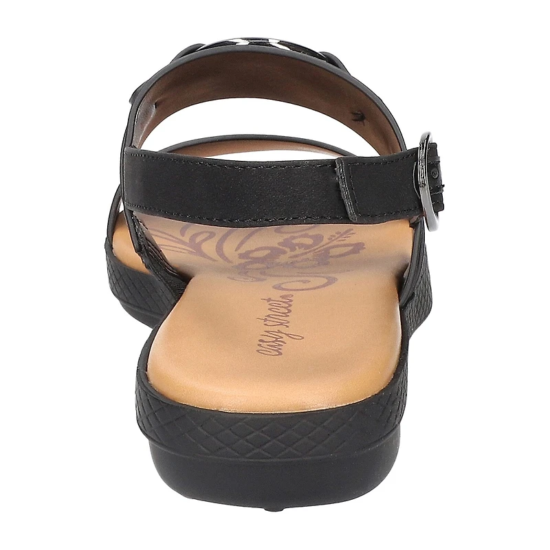 Easy Street Womens Cohen Wedge Sandals