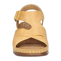 Easy Street Womens Lani Wedge Sandals