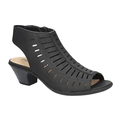 Easy Street Womens Elevate Heeled Sandals