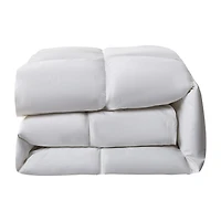 Serta 233 Thread Count All Seasons Warmth White Goose Feather And Down Fiber Comforter