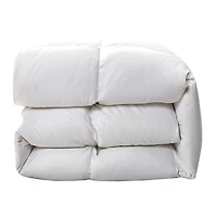 Serta 300 Thread Count Extra Warmth White Down Fiber Comforter
