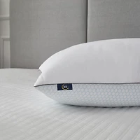 Serta 233TC White Goose Feather 2-Pack Pillow
