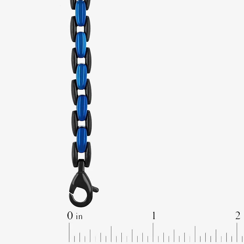 Mens Stainless Steel 24 Inch Link Chain Necklace
