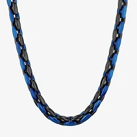 Mens Stainless Steel 24 Inch Link Chain Necklace