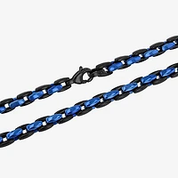 Mens Stainless Steel 24 Inch Link Chain Necklace