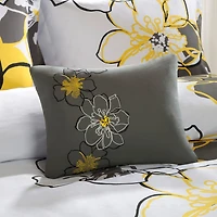 Intelligent Design Mackenzie Floral Comforter Set with decorative pillow