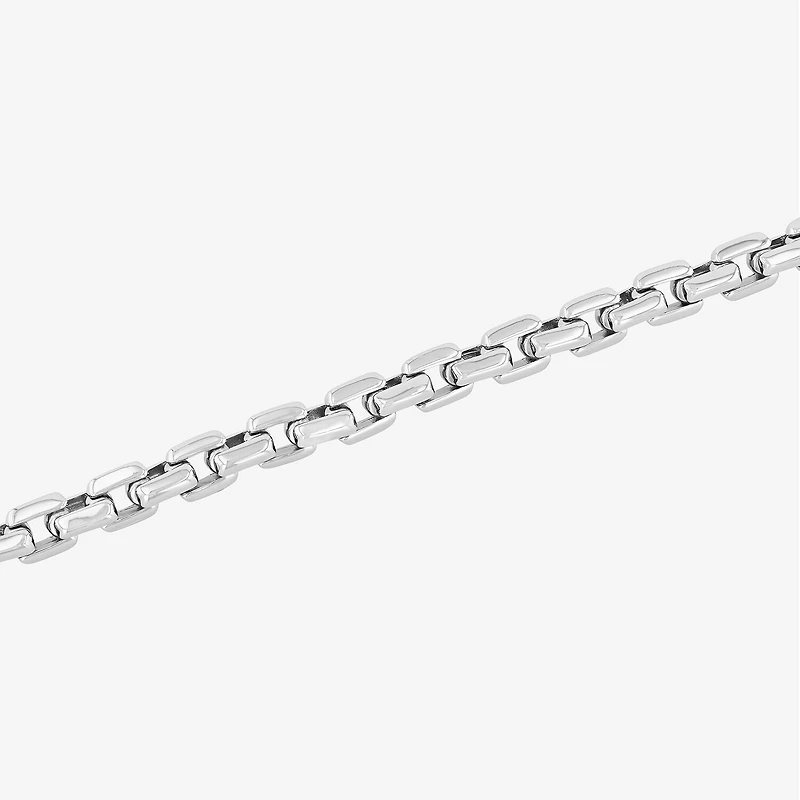 Mens Stainless Steel 9 Inch Link Bracelet