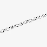 Mens Stainless Steel 9 Inch Link Bracelet