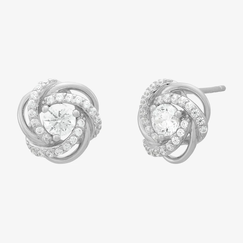 Diamonart Womens 1 1/3 CT. T.W. Cubic Zirconia 14K Gold Over Silver 2-pc. Jewelry Set
