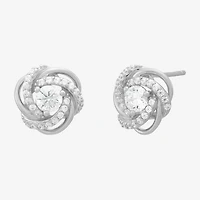 Diamonart Womens 1 1/3 CT. T.W. Cubic Zirconia 14K Gold Over Silver 2-pc. Jewelry Set