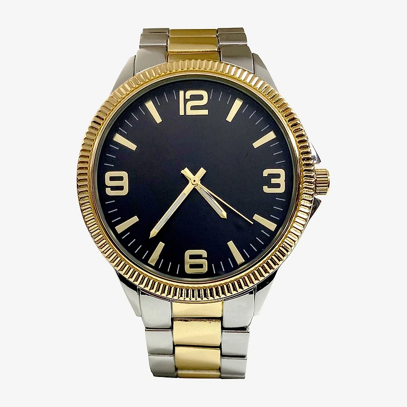 Mens Two Tone 3-pc. Watch Boxed Set Mac7144jc