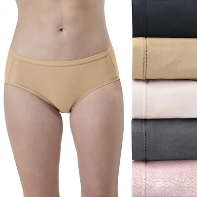 Hanes Womens Cooling Multi-Pack Hipster Panty 41w5cs