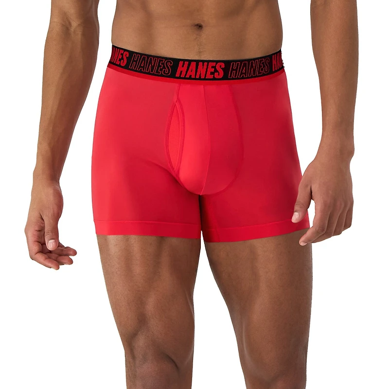 Hanes Moves X-Temp Performance Total Support Pouch Mens 4 Pack Cooling Multi-Pack Trunks Umstc4